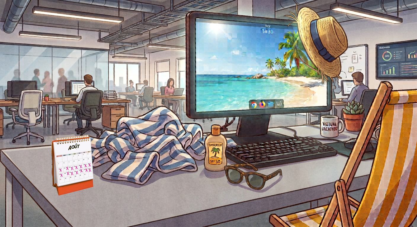 bureau retour vacances2